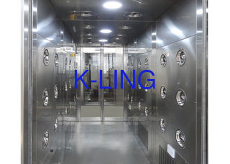 الحث التلقائي 30m / sec غرف الأبحاث الهواء الفولاذ المقاوم للصدأ
