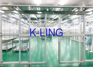 Class 1000 SUS 304 Frame Modular Clean Room / Softwall Clean Room مرفق