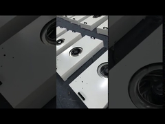 وحدة مروحة وفلتر من الفولاذ المقاوم للصدأ 304 لغرفة نظيفة بكفاءة H14 مع مزود طاقة تيار متردد