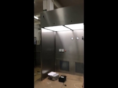 ألواح ساندويتش مقاومة للحريق، غرفة نظيفة ذات جدران ناعمة مع باب فولاذي محكم الإغلاق