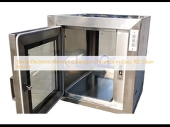 صندوق تمرير الغرفة النظيفة المتشابك الإلكتروني المعقم في غرف نظيفة من الفئة 100