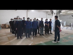 ارتداء دش هواء من الفولاذ المقاوم للصدأ فئة 100 مقاوم مع مرشح Hepa مروحة مخصصة