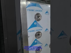 دش هوائي من الفولاذ المقاوم للصدأ لغرفة نظيفة من الفئة 100 مع تحكم بالحاسوب الصغير وتدفق هواء 1000-1500 متر مكعب/ساعة