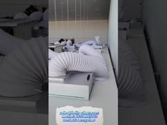 غرفة تنظيف محمولة ذات جدران ناعمة من الفئة 100 لصناعة أشباه الموصلات