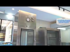 عقدة الفولاذ المقاوم للصدأ غرفة نظيفة صندوق مرور الحفاظ على بيئة إنتاج نظيفة وآمنة