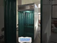 الصلب المقاوم للصدأ PLC المتحكم في كشك التوزيع القدرة المخصصة لون فضي