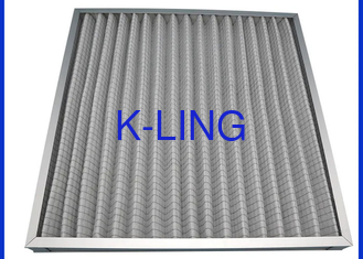 أفران الألواح الأساسية المزدوجة المصفاة المسبقة فلتر هواء HVAC للغرفة النظيفة