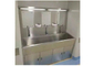 معدات غرفة نظيفة مخصصة الفولاذ المقاوم للصدأ 304 بالوعة غسل اليدين الطبية