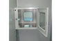 الفولاذ المقاوم للصدأ 304 خزانة غرفة الأبحاث مختبر ثابت نافذة نقل مع ضوء الأشعة فوق البنفسجية