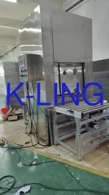 220V / 50Hz أو 380V / 50Hz نفق دش هوائي مضاد للأرصاد الجوية مع ترشيح الهواء المحسن