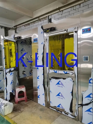 220V / 50Hz أو 380V / 50Hz نفق دش هوائي مضاد للأرصاد الجوية مع ترشيح الهواء المحسن
