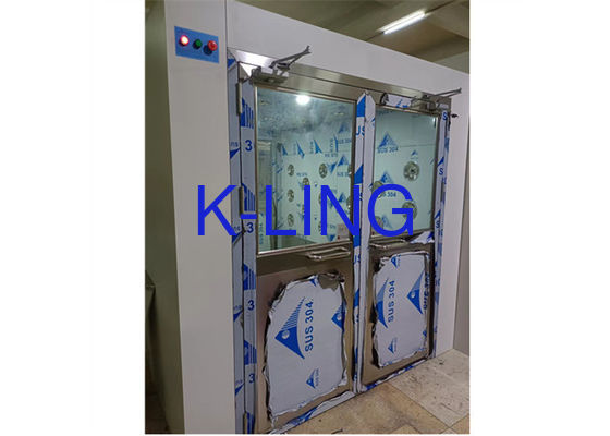 ضوء LED نفق دش هواء مخصص مع نظام إغلاق ومرشح HEPA