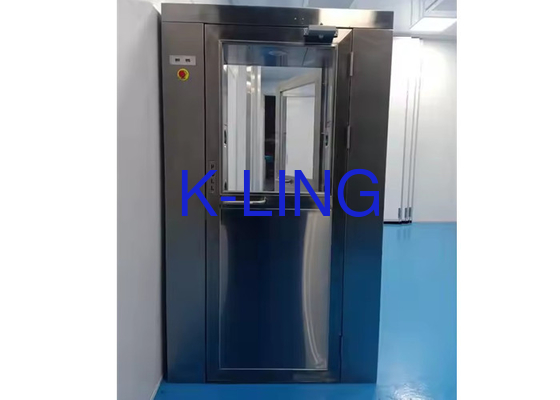 H13/H14 فلتر الهواء التلقائي تنفخ Manul الباب المتحرك دش الهواء 220V / 50Hz
