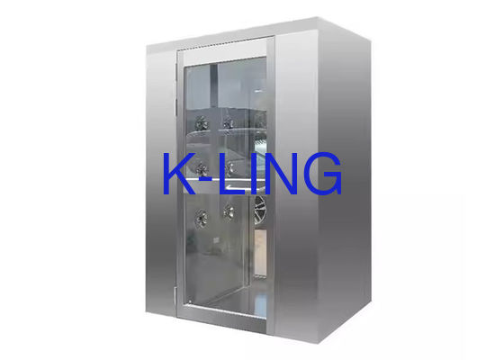 غرفة دش هوائي صناعي من الفولاذ المقاوم للصدأ 304 مع إضاءة LED