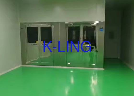 دش هوائي دخول تلقائي مع أضواء LED / Swing SS Frame Glass Door
