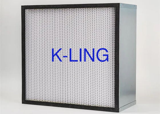 طلاء نوع طلاء مصغّر فلتر هواء HEPA 1220*610*70mm أو غراء ختم AB مخصص