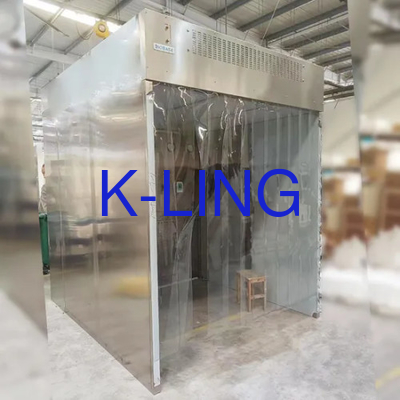 2000mm × 1800mm × 2570mm حجرة التوزيع مع H13 F6 G3 خطوة التصفية و F8.H13 مرشحات