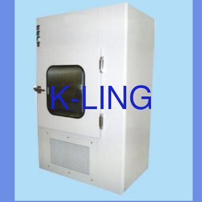 صندوق تمرير غرفة نظيفة بوقت استحمام هوائي قابل للتعديل بسعة 50 لترًا قابلة للتخصيص للبيئات الخاضعة للرقابة