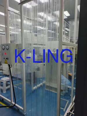 تجميع سريع وتفكيك غرفة نظيفة وحدات مع 2P 5P التحكم في درجة الحرارة ترطيب و H14 مرشح HEPA 99.99% @ 0.3um