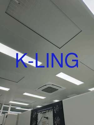 غرفة تنظيف ذات جدران ناعمة وسريعة التجميع والتفكيك مع ترشيح هيبا بنسبة 99.99% عند 0.3 ميكرومتر وغرفة تنظيف معيارية من الفولاذ المطلي بالمسحوق