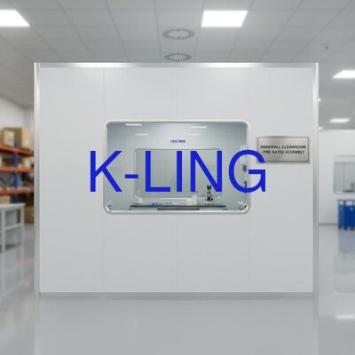 Modular Cleanroom with 99.995%@0.3um Efficiency HEPA Filters and ISO5/6/7/8 Purification Rank for Low Noise Industrial Use