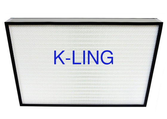 إطار من الألومنيوم المبثوق ، مرشح HEPA الصغير بدون فاصل شهادة ISO