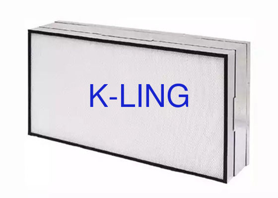 فلتر هواء HEPA صغير مطوي بدون فاصل لاستبدال وحدة مرشح المروحة