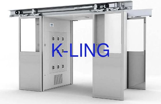 نفق دش الهواء في غرف الأبحاث الصناعية المصنفة IP54 مع لوحة تحكم إلكترونية دقيقة