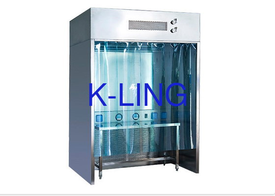 حجرة أخذ العينات من الفولاذ المقاوم للصدأ الوزن المخصص 220 فولت مصدر الطاقة لون فضي