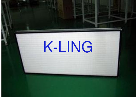 إطار سبيكة الألومنيوم الصناعية ULPA / HEPA فلتر الهواء حجم مخصص