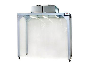 السلطة المغلفة الصلب PC التي تسيطر عليها كشك تنظيف Softwall لاختبار المواد