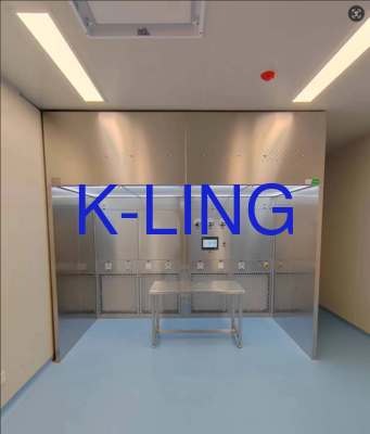 تصميم معياري لغرفة تدفق هوائي صفائحي مع تصنيف النظافة