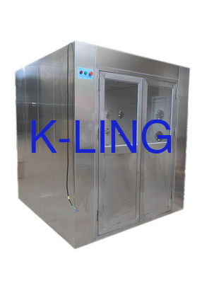 التحكم التلقائي الفولاذ المقاوم للصدأ 304 دش البضائع الجوية مع الترشيح HEPA