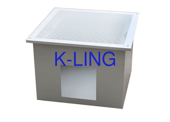 مربع إمدادات الهواء النقي مسحوق المغلفة HEPA الصلب للمصنع الإلكتروني