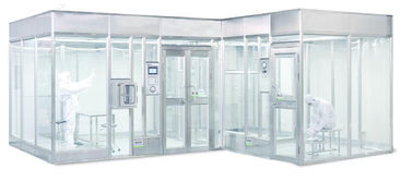 220V 50HZ فئة 10000 الجاهزة غرفة نظيفة وحدات الجاهزة لتجميع الإلكترونيات