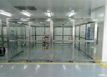 SUS 304 إطار عمودي PVC Softwall غرفة نظيفة