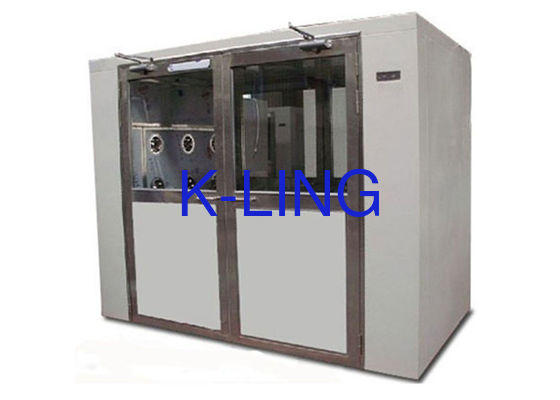 غرفة الاستحمام الهوائية لتنقية البضائع 25 م / ث لشركة طبية
