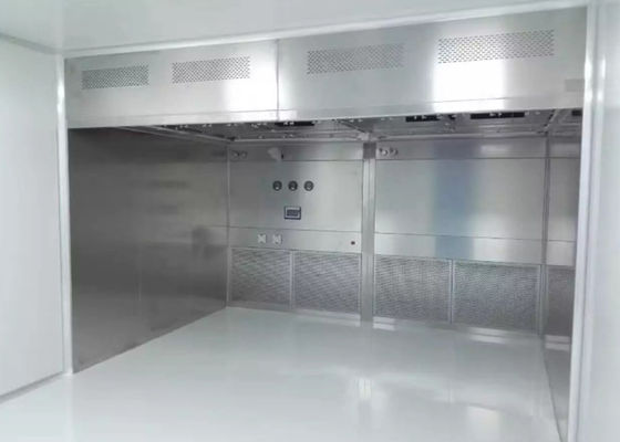 مقصورة وزن غرفة نظيفة فئة 100 مع نظام تحكم PLC