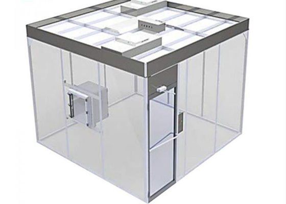 رسم تصميم مجاني ISO 8 Clean Room Booth / Class 100000 softwall غرفة نظيفة