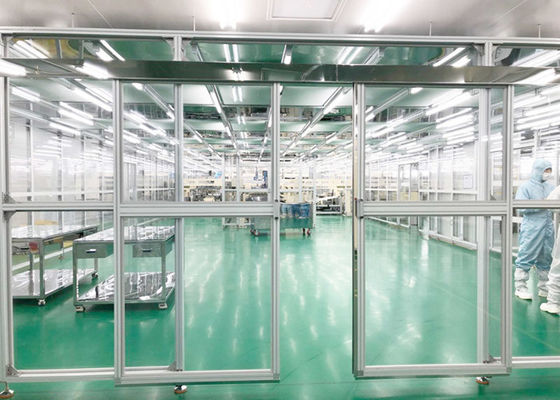 Class 1000 SUS 304 Frame Modular Clean Room / Softwall Clean Room مرفق