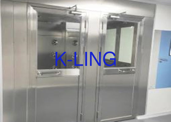 نوع مخصص للأشخاص دش نفق الهواء PLC وشاشة تعمل باللمس يتم التحكم فيها