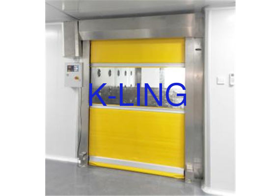 نفق دش هواء أبواب متحركة بسرعة عالية للأشخاص والمواد