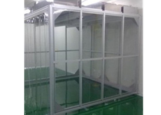 الألومنيوم الشخصي GMP Clean Booth / غرفة بسيطة Softwall نظيفة للصيدلة
