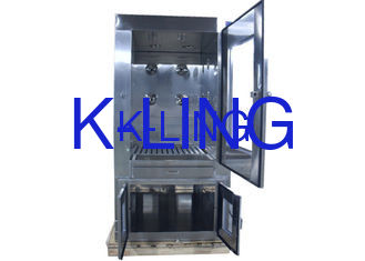 الكلمة موقف الهواء دش ممر صندوق من خلال 380V / 50HZ، ثلاثة الجانبية تهب