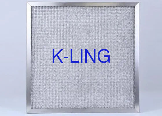 فلاتر الهواء ذات الألواح المطوية المقاومة للحرارة العالية تقاوم 300 درجة مئوية