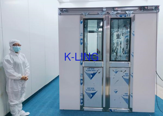 GMP 380V SS نظام دش هواء غرفة نظيفة مع شهادة CE مروحة الطرد المركزي