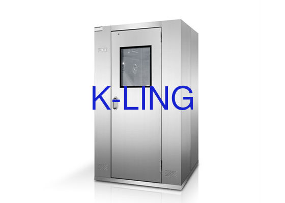 التحكم الكهروضوئي في نفق دش هوائي 25 م / ث مع باب مزدوج أوتوماتيكي